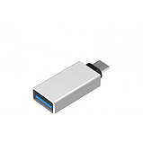 Адаптер перехід OTG USB - Type C M / USB 3.0 AF, фото 3