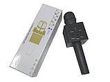 Бездротовий мікрофон караоке bluetooth Q7-3 Karaoke Black, фото 4