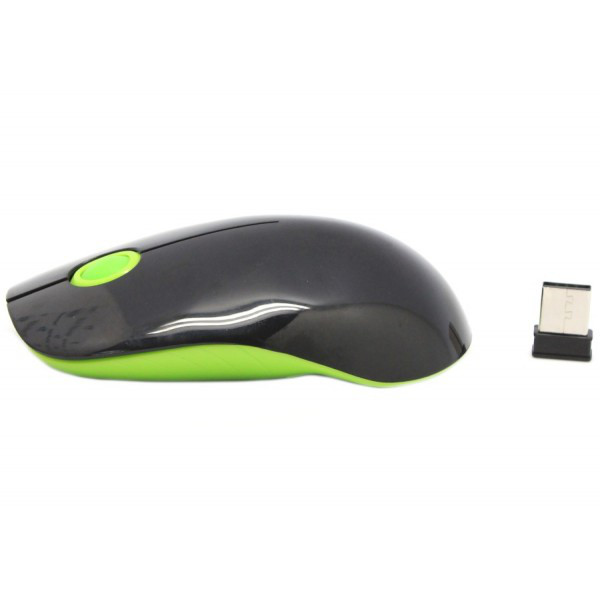 Бездротова оптична мишка G 217 Black Green