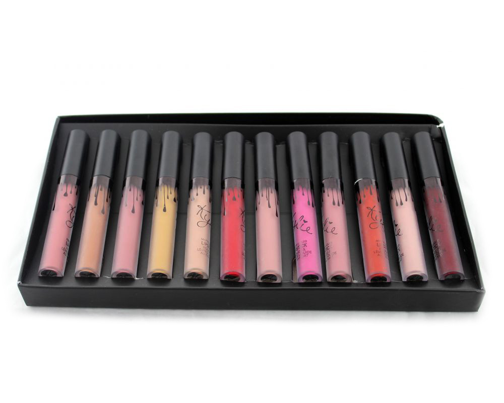 Набір рідких матових помад 12 в 1 Kylie 8653, фото 1