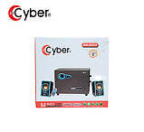 USB колонки для ПК комп'ютерні колонки 2.1 MP3 Bluetooth Cyber AN-2533 Red, фото 7
