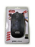 Бездротова оптична мишка мишки slim 2.4 GHz STAR WARS Black, фото 3