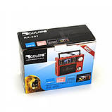 Радіоприймання MP3 Golon RX-201 Red, фото 4