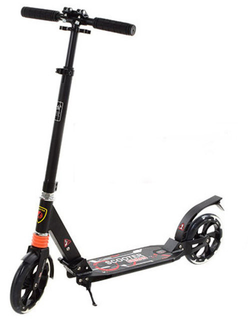 Міський самокат для дорослих Scooter Urban iTrike SR 2-017 Black, фото 1
