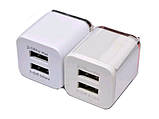 Адаптер перехід USB 220V зарядка кубик подвійний AR 62 AR-18, фото 3