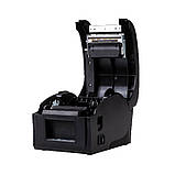 Термопринтер POS чековий принтер для чеків і етикеток XP-360B 80м, фото 5