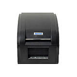 Термопринтер POS чековий принтер для чеків і етикеток XP-360B 80м, фото 7