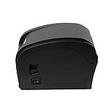 Термопринтер POS чековий принтер для чеків і етикеток XP-360B 80м, фото 9