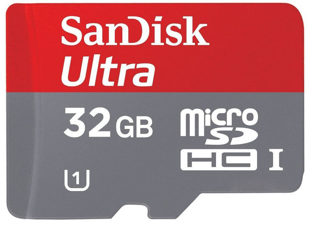 Карта пам' яті SanDisk Ultra microSD XC 32GB class 10 SD адапттер