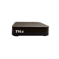 Медіаплеєр Android TV Box SMART TV T96X з 1 ГБ оперативної пам'яті та 8 ГБ вбудованої пам'яті на процесорі S905W.