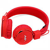 Бездротові навушники з Bluetooth MDR NIA X2, червоні, фото 3