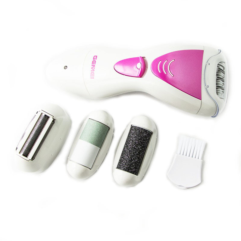 Епілятор 4 в 1 Gemei GM 7006 рожевий, фото 1