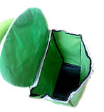 Тачка сумка з коліщатами кравчучка метал 94см MH-2079 зелена, фото 5