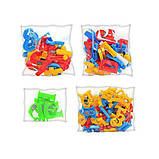 Мольберт 2 в 1 Дошка знань магніт азбука 0703 UK-ENG Рожевий, фото 3