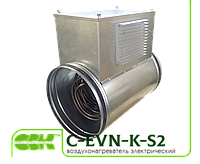 Воздухонагреватель канальный электрический для круглых каналов C-EVN-K-S2-250-9,0