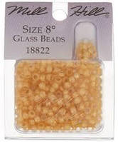 18822 бисер Mill Hill, 8 Golden Opal Magnifica Glass Beads