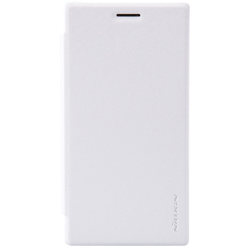 Шкіряний чохол-книжка Nillkin Sparkle для Nokia Lumia 830 білий