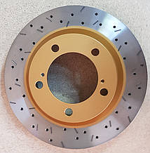 Диск гальмівний передній DBA 42722XS HD 4000XS для Toyota LC200 / LX570 340мм