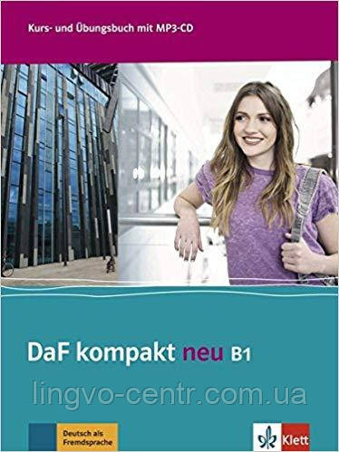 DaF kompakt neu B1. Kurs-und Übungsbuch mit MP3-CD, фото 1