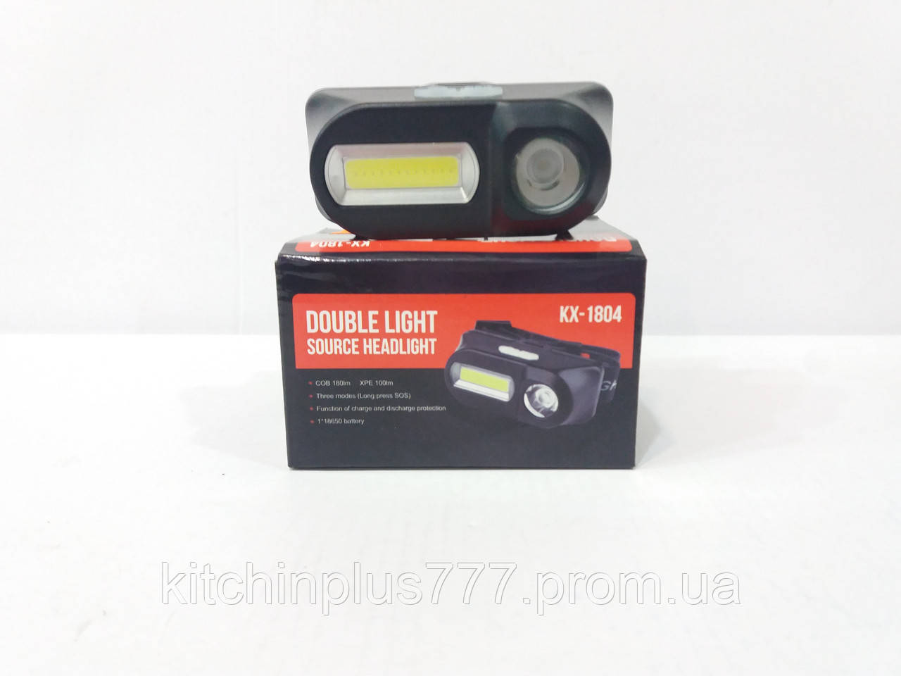 Ліхтар налобний Double Light