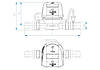 Apator Elf-2,5-20 компактний механічний Q=2,5 м3/год квартирний, фото 3