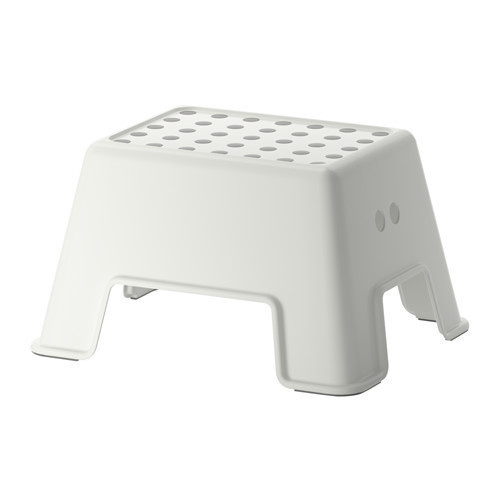 Табурет-сходинка IKEA BOLMEN білий 602.651.63