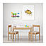 Дитячий стіл з 2 стільцями IKEA LATT білий сосна 501.784.11, фото 4