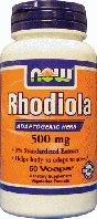Родиола розовая Now Foods Rhodiola 60 Veggie Caps