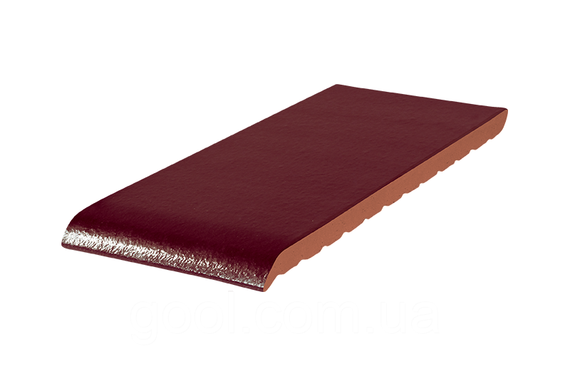 Клінкерна керамічна підвіконня King Klinker колір 16 Cherry orchard 150x120x15 мм віконний відлив із клінкера