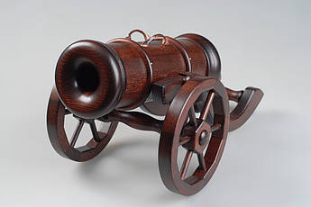 Мінібар Гармата - ексклюзивний подарунок з дерева