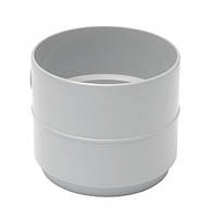 Муфта труби RainWay 75 біла