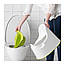 Горщик IKEA біло-зелений 601.931.28, фото 5