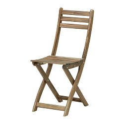 Стілець складний IKEA ASKHOLMEN сіро-коричневий 502.400.31