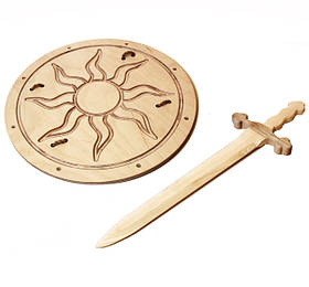 Дерев'яна зброя в наборах