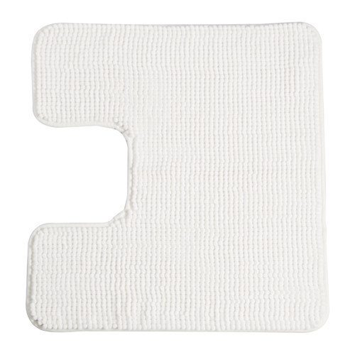 Килимок у туалет IKEA TOFTBO білий 55х60 см 502.524.77