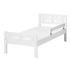 Каркас ліжка з рейковим дном, білий, 691.854.35, IKEA, ІКЕА, KRITTER
