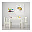 Стіл дитячий IKEA KRITTER білий 401.538.59, фото 4