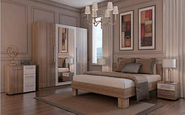 Комплект в спальню з ЛДСП Martina дуб сонома/білий Blonski 1