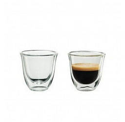 Склянки з подвійним дном для кави 80 мл набір 2 шт