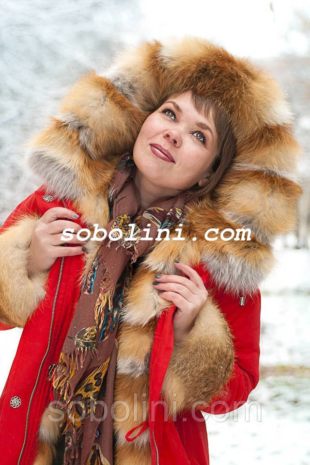 Парка женская с мехом