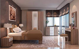 Комплект в спальню з ЛДСП Martina дуб сонома/білий Blonski 2