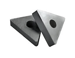 Пластини твердосплавні змінні тригранної форми з отвором 01113 (TNUА) ГОСТ 19044-80