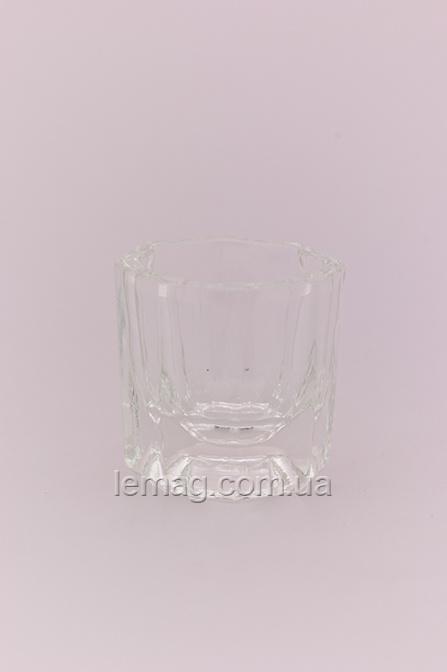 YRE скляний Стаканчик для розведення хни, фарби, мономеру, 1 шт.