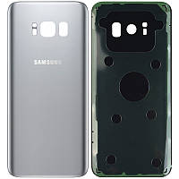 Крышка корпуса Samsung G955 Galaxy S8 Plus серебристая