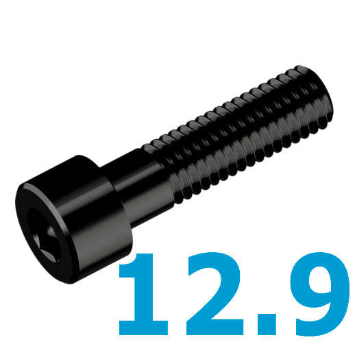 Гвинт DIN 912 М8х30 клас міцності 12.9 (200 шт. в уп.)