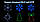 Гірлянда зовнішня DELUX MOTIF Snowflake 40см 12 flash синій IP44 EN, фото 3