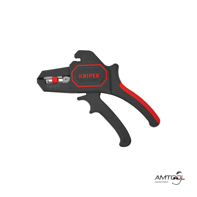 Автоматичний стрипер для видалення ізоляції — Knipex 12 62 180, фото 1