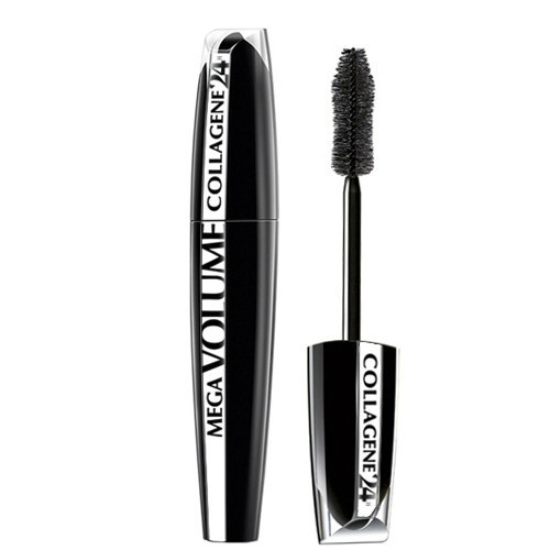 Туш для вій L'oreal Paris Mega Volume Collagene 24H Extra Black Оригінал