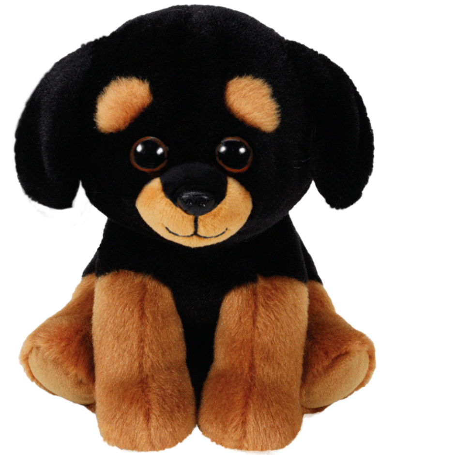 TY Beanie Babies 42250 Ротвейлер "TREVOUR" 15см, фото 1