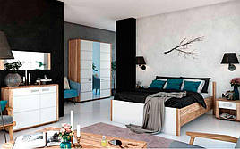 Комплект в спальню з ЛДСП та МДФ Davin Blonski 2